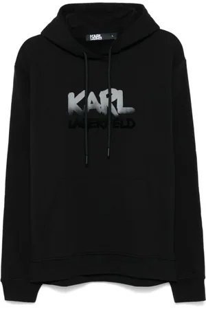 Karl Lagerfeld Sweatshirts & Hoodies, Herr, M, Bomull, Huvtröja