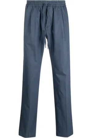 Tommy Hilfiger Byxor, Herr, W33 L32, Bomull, Hampton Luxe Bird`s Eye Mönstrade Joggingbyxor