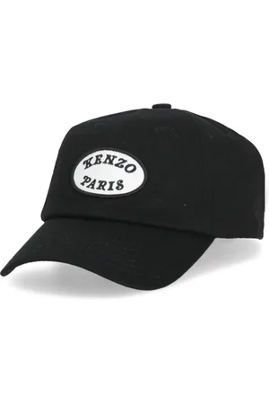 Kenzo Accessoarer, Herr, ONE Size, Bomull, Bomullsbaseballkeps med logotyp