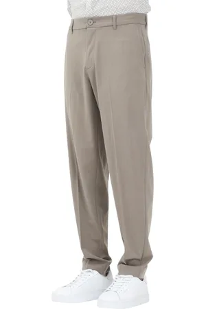 Armani Exchange Byxor, Herr, W34, Elegant Beige Herrbyxor Vår/Sommar