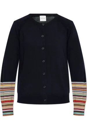 Paul Smith Stickade tröjor & koftor, Dam, M, Knäppkofta