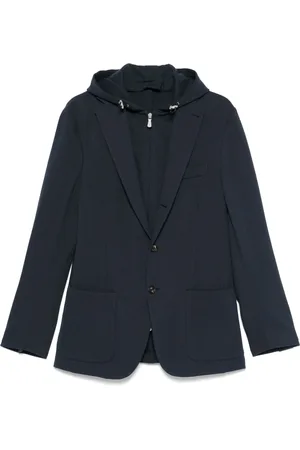 ELEVENTY Jacka, Herr, 2Xl, Bomull, Bomullsblandad Huva Jacka