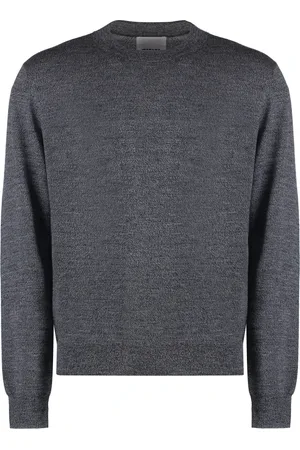 Isabel Marant Stickade tröjor & koftor, Herr, S, Heather Merinoulltröja
