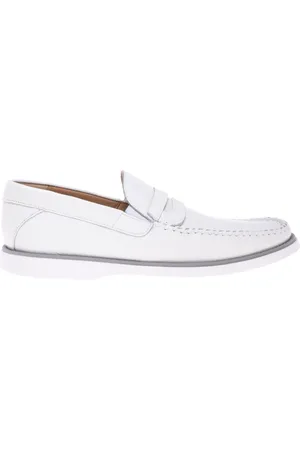 BALDININI Skor, Herr, 45 EU, Loafer in tumbled leather