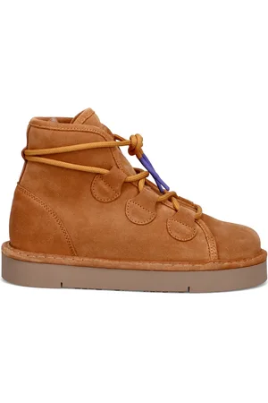 Panchic Skor, Dam, 36 EU, Mocka, Bruna Ankelboots i Mocka