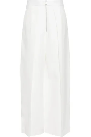 Khaite Byxor, Dam, M, Bomull, Chalk Marine Pant