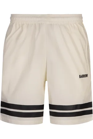 BARROW Shorts, Herr, XL, Vita Bermuda Shorts med Band i Botten
