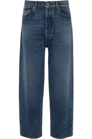 J.W.Anderson Jeans, Herr, W33, Bomull, Korta Cropped Jeans med Vida Ben