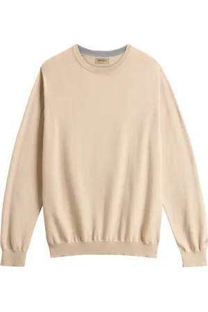 Woolrich Stickade tröjor & koftor, Herr, S, Bomull, Crewneck Jersey Sweater