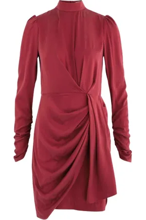ZIMMERMANN Klänning, Dam, XS, Garnet Draped Mini Dress