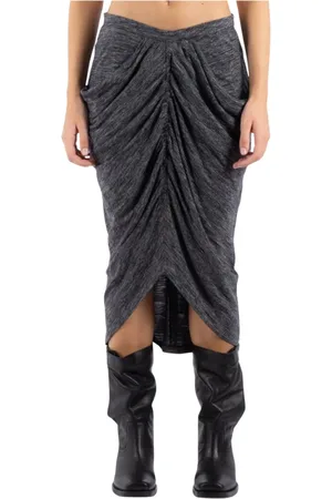Isabel Marant Kjol, Dam, S, Linne, Midi Kjol Elegant Uppdatering