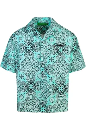Garment Workshop Skjorta, Herr, XL, Paisley Bandana Skjorta