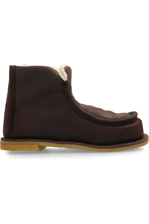 J.W.Anderson Skor, Dam, 40 EU, Mocka, Ankelboots i mocka