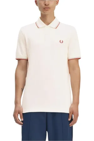 Fred Perry Topp, Herr, L, Bomull, Ikoniskt Polotröja med Laurel-logotyp
