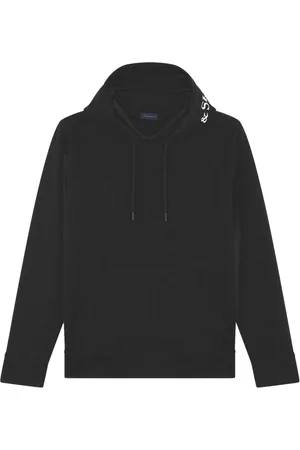 Paul & Shark Sweatshirts & Hoodies, Herr, M, Bomull, Bomullshettegenser med trykk