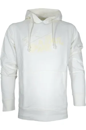 Paul & Shark Sweatshirts & Hoodies, Herr, M, Bomull, Sportig hoodie med präglad logotyp