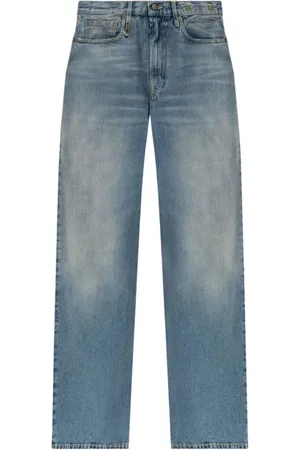 R13 Jeans, Dam, W24, Denim, Löst Sittande Denim Jeans
