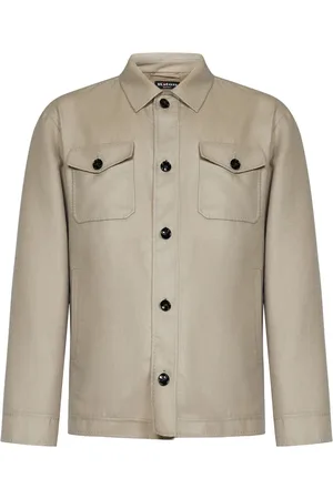 Kiton Jacka, Herr, L, Cashmere Silk Shirt
