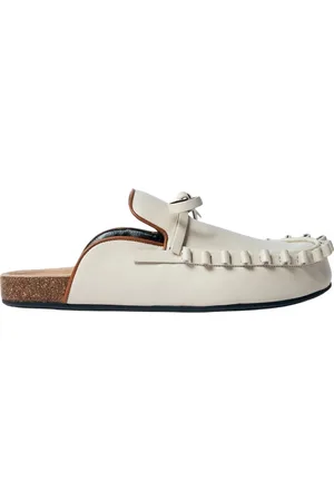 J.W.Anderson Skor, Dam, 37 EU, Läder, Ruffle Lädertofflor