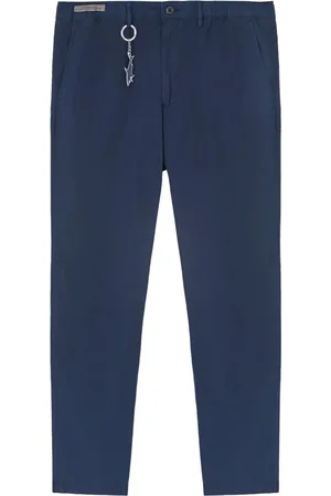 Paul & Shark Byxor, Herr, L, Bomull, Casual Chino Byxor med Dragsko