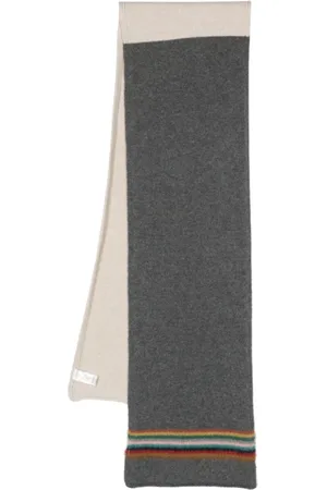 Paul Smith Accessoarer, Herr, ONE Size, Nylon, Signature Stripe Wool Scarf