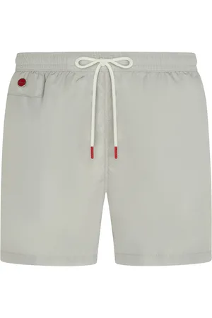 Kiton Badkläder, Herr, M, Polyester, Vita Badbyxor Ultimat Komfort Stil