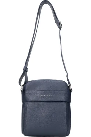 Orciani Väska, Herr, ONE Size, Läder, Blå läder crossbody väska