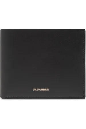 Jil Sander Accessoarer, Herr, ONE Size, Läder, Vikbar plånbok med logotyp