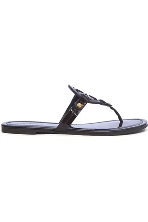 Tory Burch Skor, Dam, 37 1/2 EU, Läder, Kokosnötssandaler