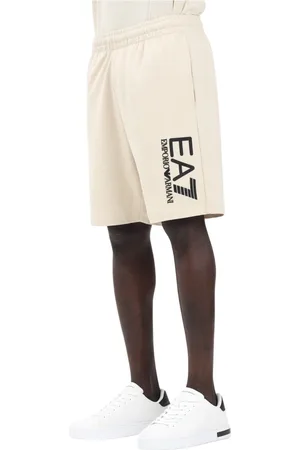 EA7 Shorts, Herr, L, Bomull, Sportiga Shorts Vår Sommar