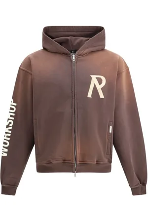 Represent Sweatshirts & Hoodies, Herr, S, Bomull, Tape Effect Iconic Logo Hoodie
