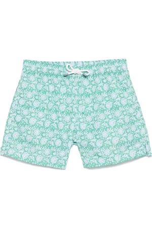 FEDELI Badkläder, Herr, M, Polyester, Polyester Badshorts med Elastiskt Band