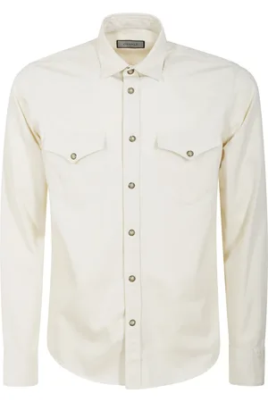 CANALI Skjorta, Herr, 2Xl, Bomull, Elegant Bomullsskjorta för Män