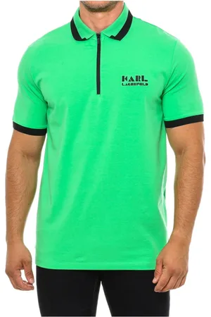 Karl Lagerfeld Topp, Herr, XL, Bomull, Short Sleeve Polo Shirt