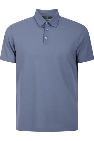 ZANONE Topp, Herr, M, Denim, Modern Denim Polo Skjorta
