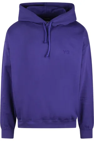 Y-3 Sweatshirts & Hoodies, Herr, S, Bomull, Brushed Terry Hoodie