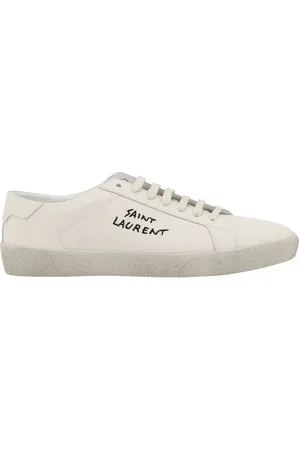 Saint Laurent Skor, Herr, 41 EU, Bomull, Monogram Snörskor