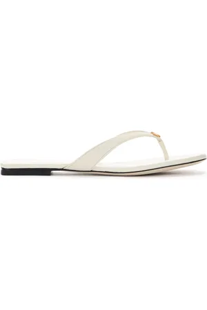 Tory Burch Skor, Dam, 36 EU, Läder, Läderflip-flops