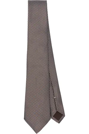 CANALI Accessoarer, Herr, ONE Size, Lyxig Sidenslips Tillverkad i Italien