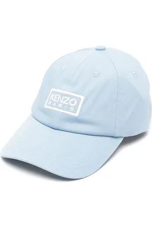 Kenzo Accessoarer, Herr, ONE Size, Keps med böjd skärm och spänne