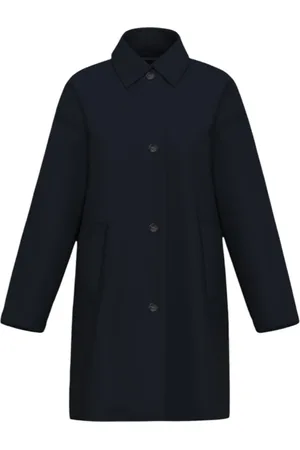 MARELLA Kappa, Dam, 2Xl, Blå Vattentät Kappa Oversize Design
