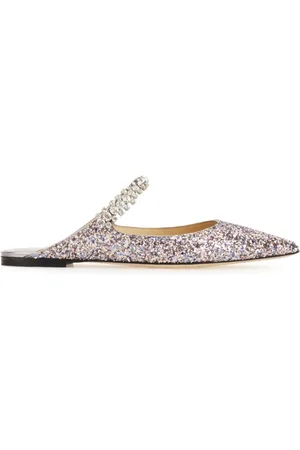 Jimmy Choo Skor, Dam, 35 1/2 EU, Läder, Ballerine Mules