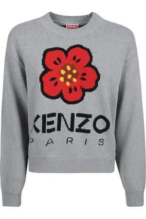 Kenzo Stickade tröjor & koftor, Dam, S, Bomull, Comfort Jumper