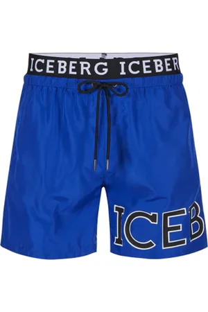 Iceberg Badkläder, Herr, S, Polyester, Basic Swim Shorts
