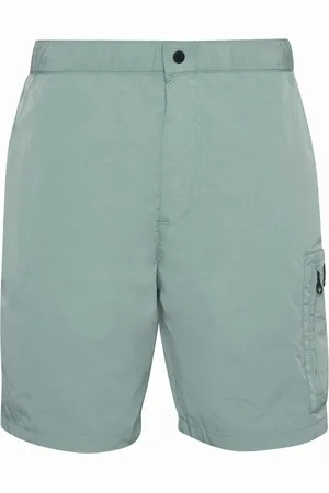 Barbour Shorts, Herr, XL, Cargo Shorts Granit Grön Inline Stil