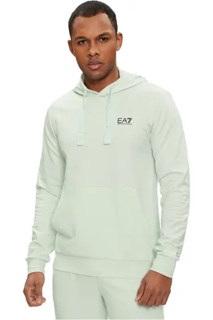 EA7 Sweatshirts & Hoodies, Herr, L, Bomull, Hooded Sweatshirt Regular Fit
