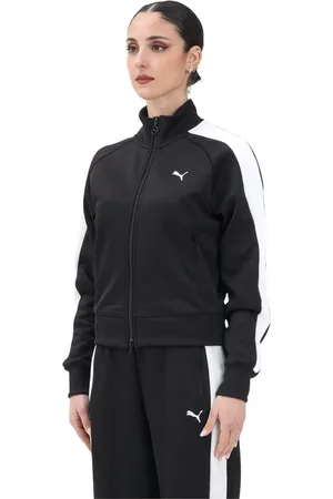 PUMA Sweatshirts & Hoodies, Dam, M, Svart Zip T7 Tröja