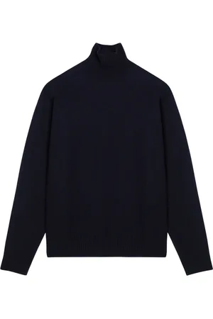 Jil Sander Stickade tröjor & koftor, Herr, M, Tröja med Sweetheart Neckline