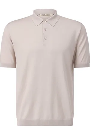 MAURIZIO BALDASSARI Topp, Herr, XL, Silkeblandad Polo Shirt Elegant Look