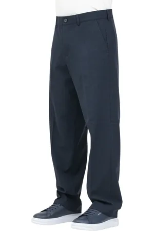 SELECTED Byxor, Herr, W30, Elegant Blå Byxor Regular Fit